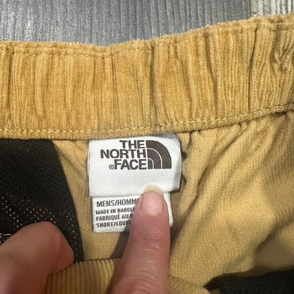 The North Face Mens Corduroy Pants Medium Yellow Preppy Academia Casual - Picture 4 of 8